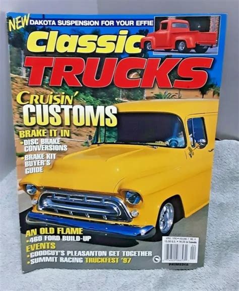 Classic Trucks Magazine April 1998 £474 Picclick Uk