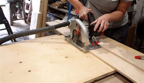 How To Build A Circular Saw Guide Track Saw Diy Montreal