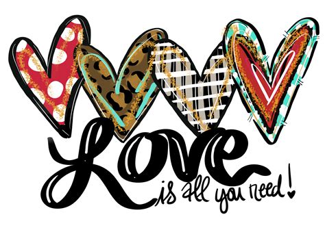 All You Needvalentine Sublimation Png Svg File