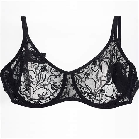 Wholesale Best Quality Product Type Sexy Women Embroidery Lace Sheer Bra Bralette Unpadded Sexy