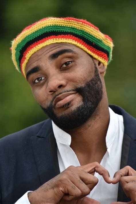 volwassen zwarte jamaicaanse mens en liefde stock afbeelding image of volwassen jamaicaans