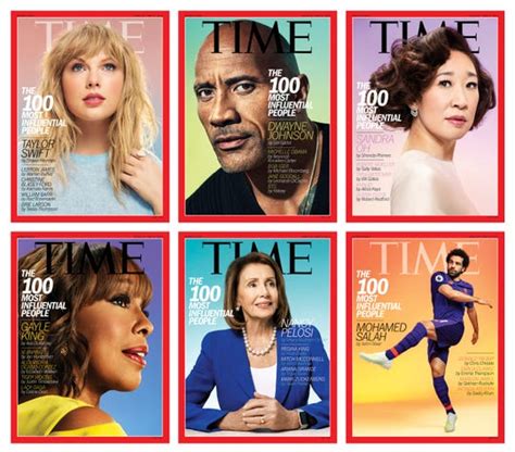 Taylor Swift Dwayne Johnson Cover Times Most Influential People Issue