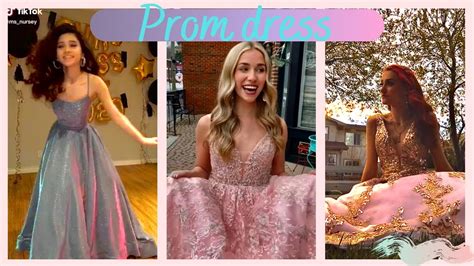 Prom Dress Tiktok Compilation Youtube