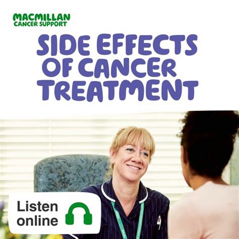 Side Effects Of Cancer Treatment By Macmillan Cancer Support Free