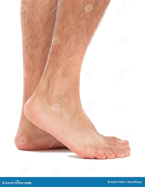 Close up of a man s feet stock photo. Image of toes, floor - 63477448