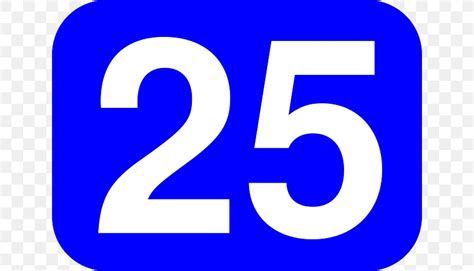 Number 25 Clipart Clip Art Library