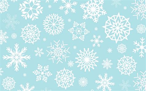 Download Wallpapers Winter Texture With Snowflakes Blue Winter