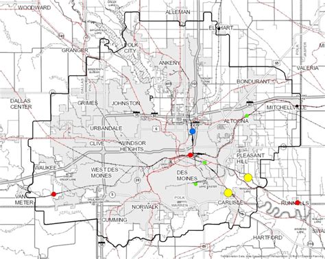 Maps Des Moines Area Mpo