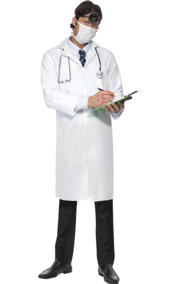 Budget Doctor Lab Coat And Mask | Jokers Masquerade | Doctor costume, Doctor coat, Doctor white coat