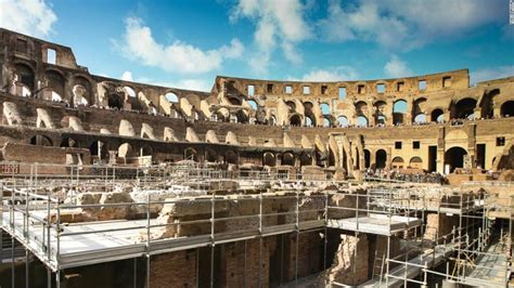Romes Colosseum Opens Its Underground To The Public For The First Time