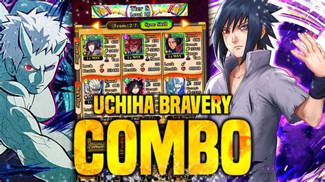 Uchiha Bravery Combo Five Kage Obito X Rinnegan Sasuke Naruto