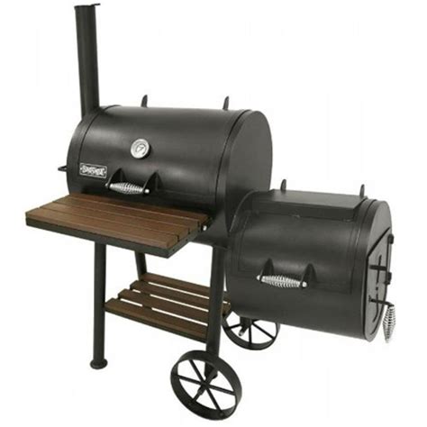 Grilling technology has come a long way since the original weber grill was first introduced. Bayou Classic 24" Charcoal Smoker and Grill w/Firebox ...