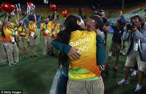 With These Olympic Rings I Thee Wed Games Volunteer Proposes To Her Brazilian Rugby Player