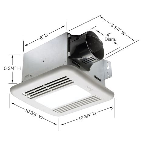 Delta Breez Greenbuilder 15 Sone 100 Cfm White Lighted Bathroom Fan