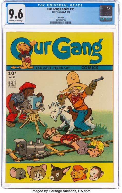 How Much Is Our Gang Comics 15 Worth Browse Comic Prices Heritage Auctions