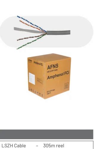 Cat 6 Cable Box 305 Mtr Amphenol At Rs 6550box Cat 6 Cable In Pune
