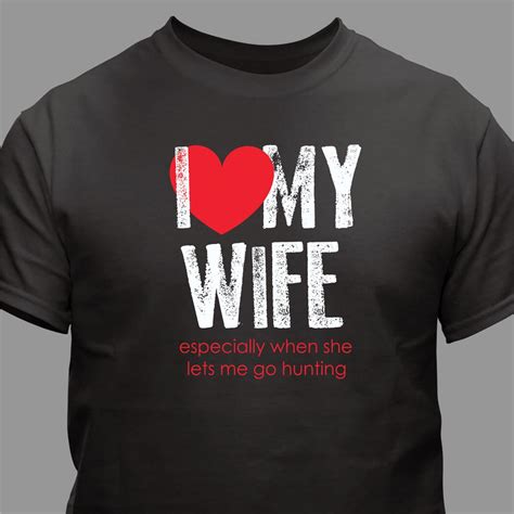 I Love My Wife T Shirt Personalized I Love Shirt GiftsForYouNow