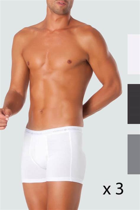 Shop for the latest range of trunks, briefs, boxers & underwear packs available from asos. 5343840 Boxer hombre pack3 Punto Blanco basix - merceriaelenabcn