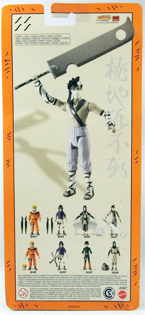 Naruto Mattel Action Figure Zabuza Momochi Guillotine Sword