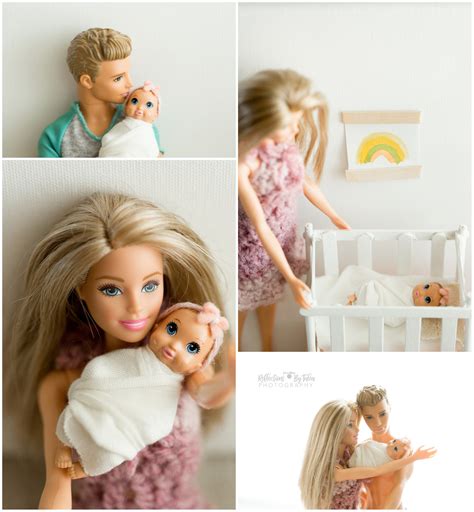 Barbie And Ken Have A Baby Kentucky Newborn Photographer Reflections