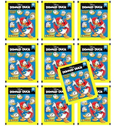 Panini Donald Duck 85 Years Sticker Cards 10 Packets Stickerpoint