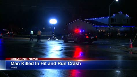 Man 72 Struck Killed In Niles Hit And Run Crash Abc7 Chicago