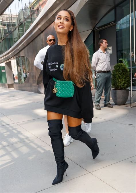 Ariana Grande Outfit Sweatshirt Waist Bag Ariana Grande Outfits