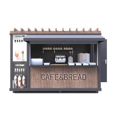 The Latest Outdoor Coffee Display Kiosk Design And Production Mall