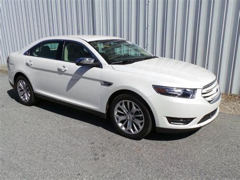 2016 Ford Taurus Limited White Automatic Regular Unleaded V 6 35 L213