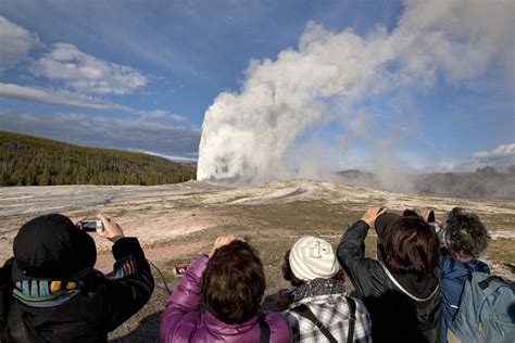 Yellowstones Geyser Just Threw Up Decades Old Trash Realclearscience