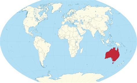 Willkommen daneben unserem weltkarte australien test. Australien-world map - Australien auf der Weltkarte ...