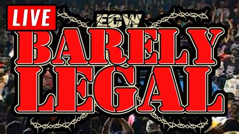🔴 Ecw Barely Legal Live Stream Reaction Watch Along Youtube