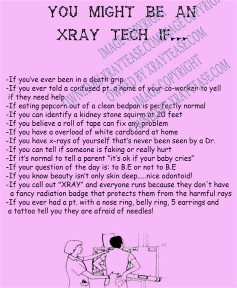 X Ray Tech Truths Radiology Humor Xray Humor Xray Tech Humor