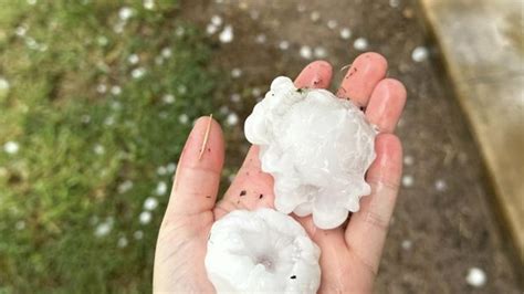 Weather Qld Smashed By Severe Thunderstorms And Giant Hail Extreme