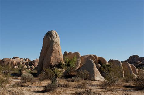 Rock Formation Joshua Tree National Park Mojave Desert California
