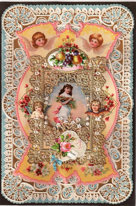 The Breathtaking Beauty Of 19th Century Valentines Day Cards Worthpoint