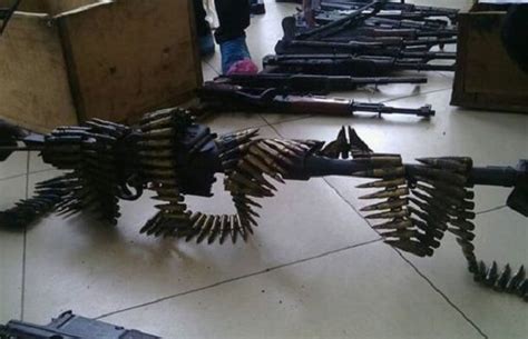 Busted As Large Cargo Of Smuggled Arms From Ghana To Us Gets