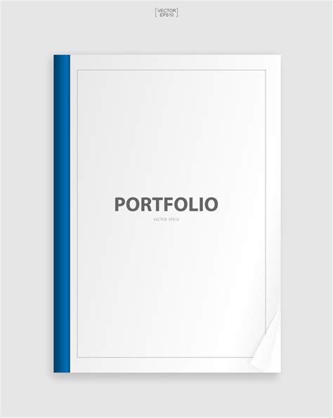 Portfolio Cover Page Free Vector Art 217 Free Downloads