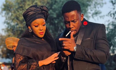 Wiseman Mncube Takes A Moment To Appreciate His Co Star Mbalenhle