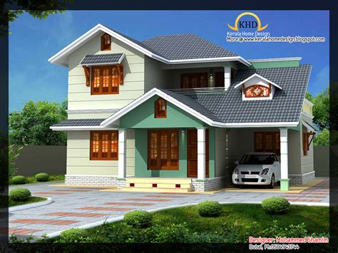 Beautiful 1637 Sq Ft Villa Plan And Elevation ~ Kerala