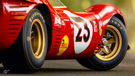 Ferrari 330 P4 Winner Of The 1967 24 Hours Of Daytona Gerardo