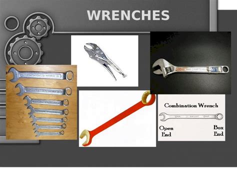 Ppt Wrenches Objectives Identify Various Types Of Wrenchtheir Uses