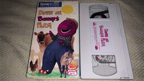 Opening Closing To Down On Barney S Farm Vhs Extremely Rare