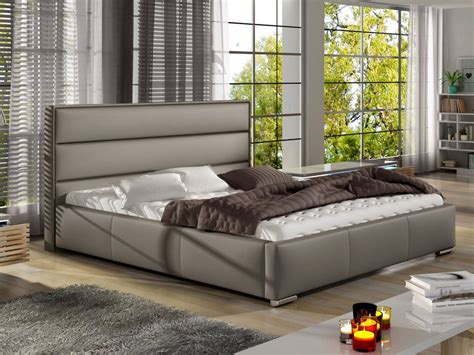 Add the date to the form with the date feature. Pat tapițat piele ecologică cu somieră, gri - model JULIA