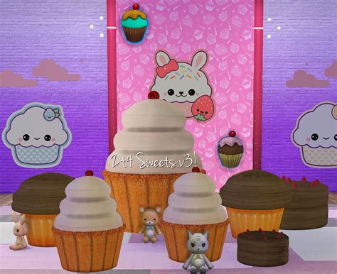 My Sims 4 Blog Ts2 Cupcakes Conversion By Grilledcheeseaspiration