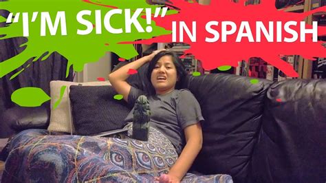 Stress is sometimes considered to be the root of all ailments. Learn how to talk about feeling sick in Spanish - YouTube