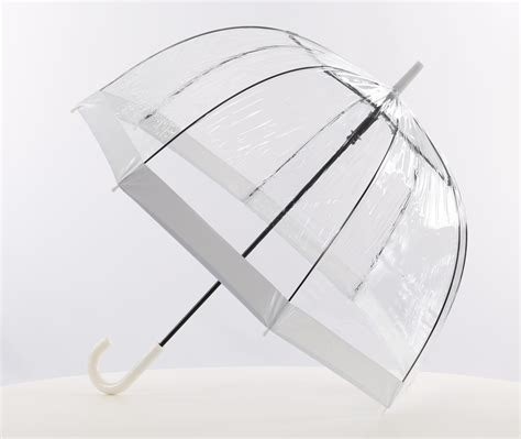 Everyday Clear Dome Vinyl Umbrella White Edbcwh Soake Umbrellas