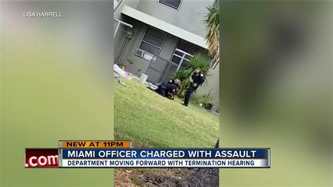 Florida Police Officer Charged With Assault Denies Kicking Suspect In