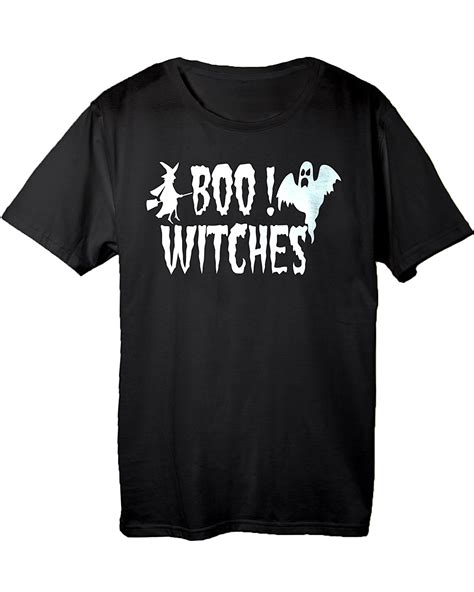 Funny Happy Halloween Boo Witches T Shirt Bsm