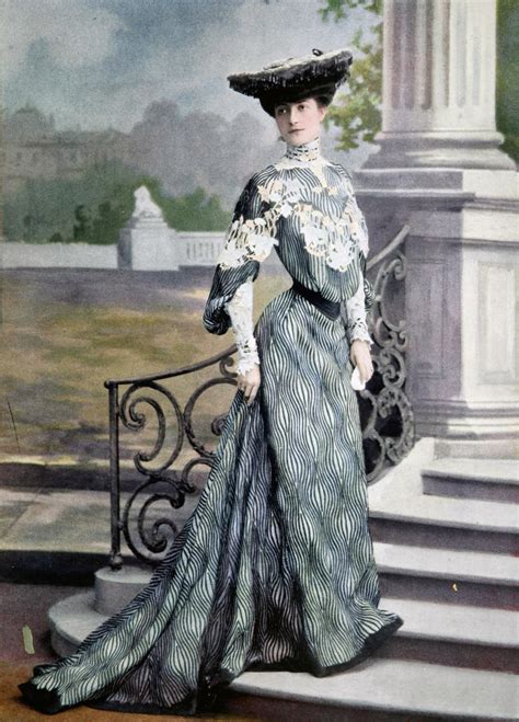 Fashion History Edwardian Style Of The Late S Bellatory